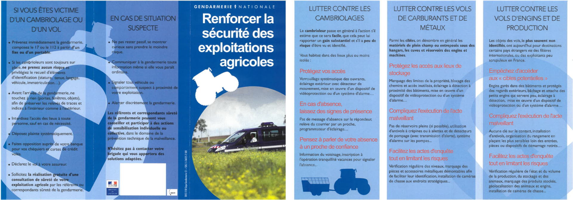 Securite agricoles